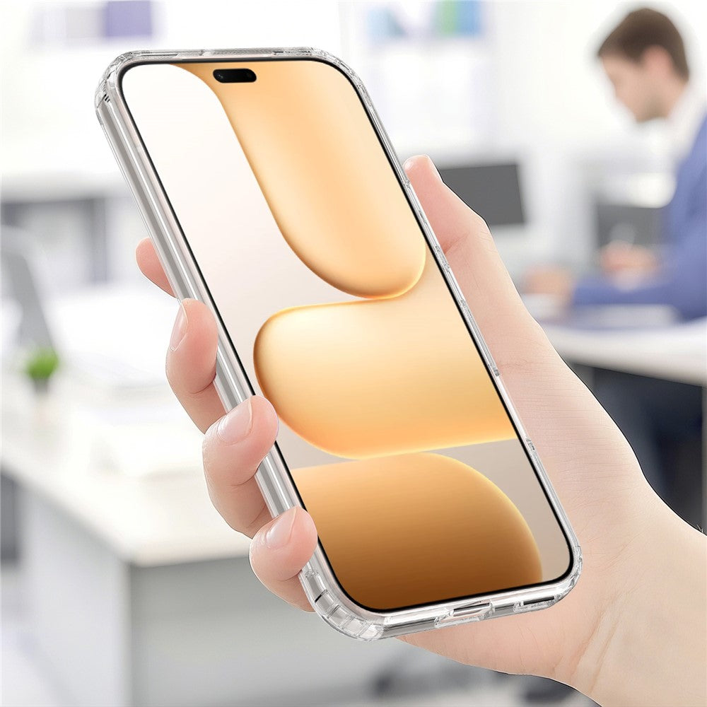 For Honor 600 Lite 5G  /  X80i 5G  /  600e 5G Clear Phone Magnetic Case TPU + Acrylic Back Cover