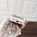 For Samsung Galaxy Z Flip8 Magnetic Case Leather + PC Phone Cover