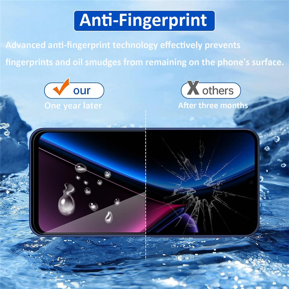 2 stk til Samsung Galaxy A27 5G HD Klar Skærmbeskytter Anti-eksplosion 2.5D Buet Kant Hærdet Glas Skærmfilm