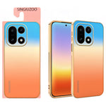 SINGIUZOO For OnePlus 15 5G Case Electroplated AG Matte Gradient Color PC + TPU Phone Cover