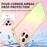 SINGIUZOO Til OnePlus 15T 5G Cover Elektrobelagt AG Mat Gradientfarvet PC + TPU Telefoncover