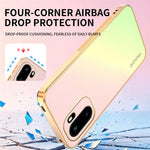 SINGIUZOO For OnePlus Ace 6 5G  /  Ace 6T 5G  /  15R 5G Case Electroplated AG Matte Gradient Color PC + TPU Phone Cover