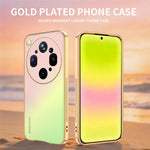 SINGIUZOO For Oppo Find X9 Ultra 5G Case Electroplated AG Matte Gradient Color PC + TPU Phone Cover