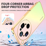 SINGIUZOO For Oppo Find X9 Ultra 5G Case Electroplated AG Matte Gradient Color PC + TPU Phone Cover