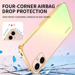 SINGIUZOO For Samsung Galaxy A06 4G Case Electroplated AG Matte Gradient Color PC + TPU Phone Cover