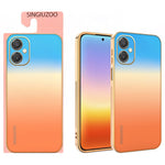 SINGIUZOO For Samsung Galaxy A06 5G / F06 5G / M05 4G / M06 5G Case Electroplated AG Matte Gradient Color PC + TPU Phone Cover