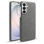 For Samsung Galaxy S26 FE Phone Case Cloth Texture Anti-Scratch Protective PC Back Cover