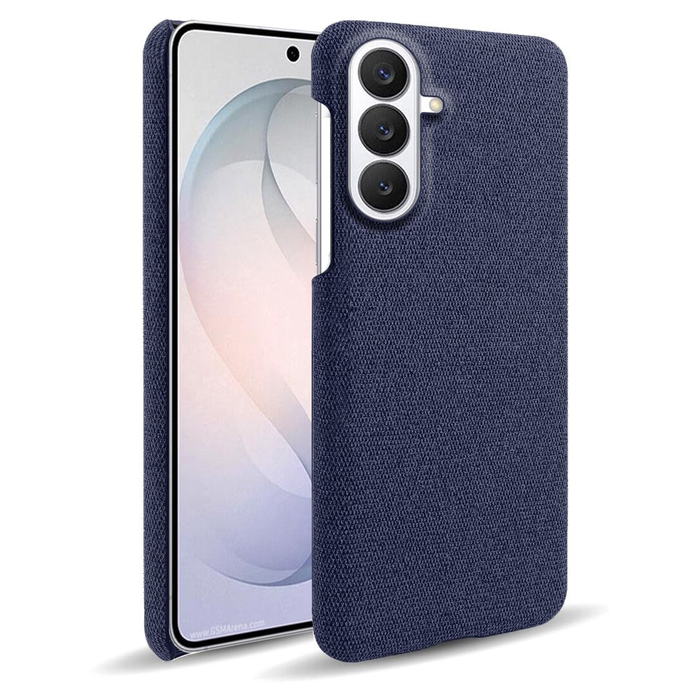 For Samsung Galaxy S26 FE Phone Case Cloth Texture Anti-Scratch Protective PC Back Cover