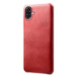 For Samsung Galaxy A07 5G Case Calf Texture PU Leather Coated PC Phone Cover