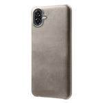 For Samsung Galaxy A07 5G Case Calf Texture PU Leather Coated PC Phone Cover