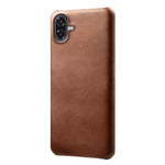 For Samsung Galaxy A07 5G Case Calf Texture PU Leather Coated PC Phone Cover