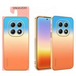 SINGIUZOO For Xiaomi Redmi Note 15 4G (Global) Case Electroplated AG Matte Gradient Color PC + TPU Phone Cover