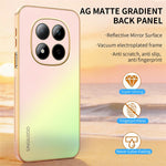 SINGIUZOO For Xiaomi Redmi Note 15 Pro 4G (Global) Case Electroplated AG Matte Gradient Color PC + TPU Phone Cover