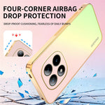 SINGIUZOO For Xiaomi Redmi Note 15 Pro+ 5G (Global)  /  Poco M8 Pro 5G Case Electroplated AG Matte Gradient Color PC + TPU Phone Cover