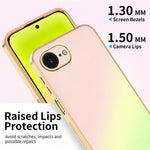 SINGIUZOO For iPhone 17th / 16th Case Electroplated AG Matte Gradient Color PC + TPU Phone Cover