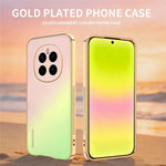 SINGIUZOO For Honor Magic7 5G Case Electroplated AG Matte Gradient Color PC + TPU Phone Cover