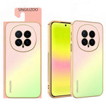SINGIUZOO For Honor Magic8 5G Case Electroplated AG Matte Gradient Color PC + TPU Phone Cover