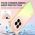 SINGIUZOO For Honor Magic8 5G Case Electroplated AG Matte Gradient Color PC + TPU Phone Cover