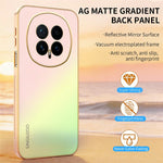 SINGIUZOO For Honor Magic8 5G Case Electroplated AG Matte Gradient Color PC + TPU Phone Cover