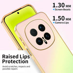 SINGIUZOO For Honor Magic8 Pro 5G Case Electroplated AG Matte Gradient Color PC + TPU Phone Cover