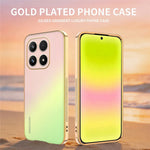 SINGIUZOO For Xiaomi 17 Case Electroplated AG Matte Gradient Color PC + TPU Phone Cover