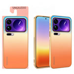 SINGIUZOO For Xiaomi 17 Pro Max Case Electroplated AG Matte Gradient Color PC + TPU Phone Cover