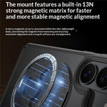 IM-CHEN for Samsung Galaxy S26+ Case Magnetic Tennis Racket Kickstand PC + TPU Translucent Matte Phone Cover
