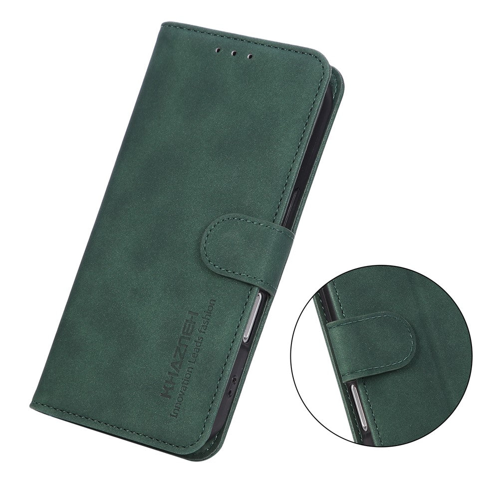 KHAZNEH For Xiaomi Redmi Note 17 4G (Global) / Note 17 5G (Global) / Note 17 (India / China) 5G Case Anti Scratch PU Leather Wallet Stand Phone Cover