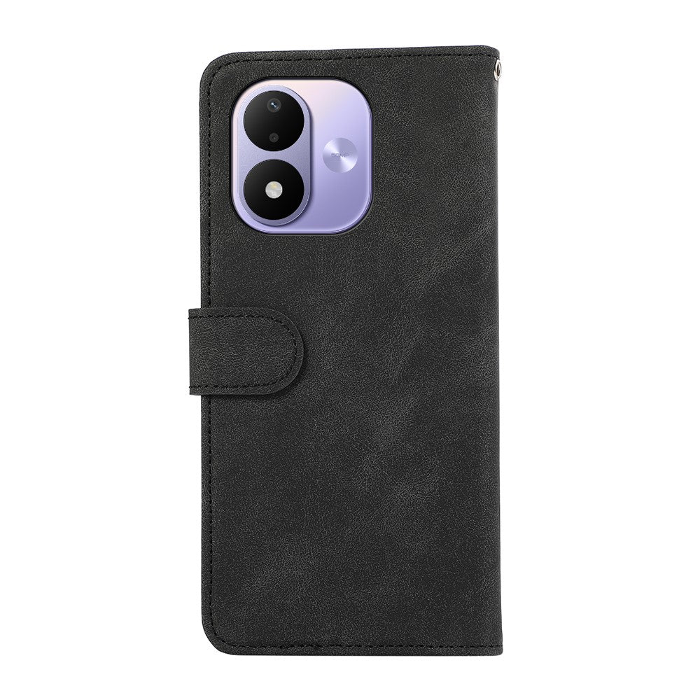 ABEEL For Xiaomi Redmi Note 17 4G (Global) / Note 17 5G (Global) / Note 17 (India / China) 5G Case Color Splicing Leather Flip Phone Cover RFID Blocking
