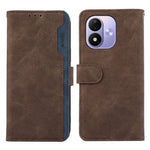 ABEEL For Xiaomi Redmi Note 17 4G (Global) / Note 17 5G (Global) / Note 17 (India / China) 5G Case Color Splicing Leather Flip Phone Cover RFID Blocking