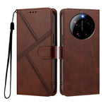 For Xiaomi 17 Ultra 5G Case Diamond Stitch PU Leather Wallet Flip Phone Cover with Wrist Strap