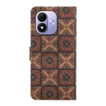 Xiaomi Redmi Note 17 4G (Global) / Note 17 5G (Global) / Note 17 (Indien/Kina) 5G-læderpungcover, boheme-mobilcover i TPU og PU med stativ