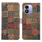 Xiaomi Redmi Note 17 4G (Global) / Note 17 5G (Global) / Note 17 (Indien/Kina) 5G-læderpungcover, boheme-mobilcover i TPU og PU med stativ