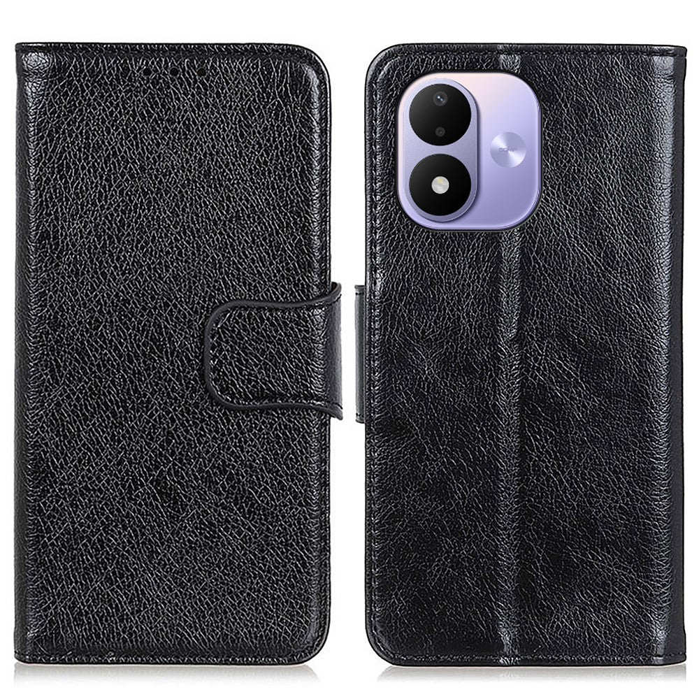 For Xiaomi Redmi Note 17 4G (Global) / Note 17 5G (Global) / Note 17 (India / China) 5G Case Nappa Texture Split Leather Wallet Phone Cover