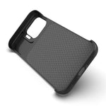 För iPhone 16 Pro Magnetiskt Fodral Linsskydd Stativ Matt PC Ramlöst Telefonfodral