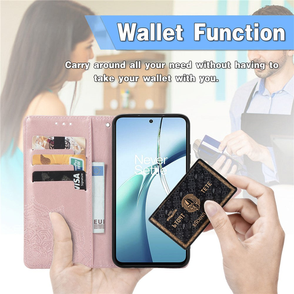 For Xiaomi 17 Max Wallet Case Mandala Flower Leather Phone Cover Stand