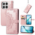 For Xiaomi 17 Max Wallet Case Mandala Flower Leather Phone Cover Stand