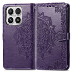 For Xiaomi 17 Max Wallet Case Mandala Flower Leather Phone Cover Stand