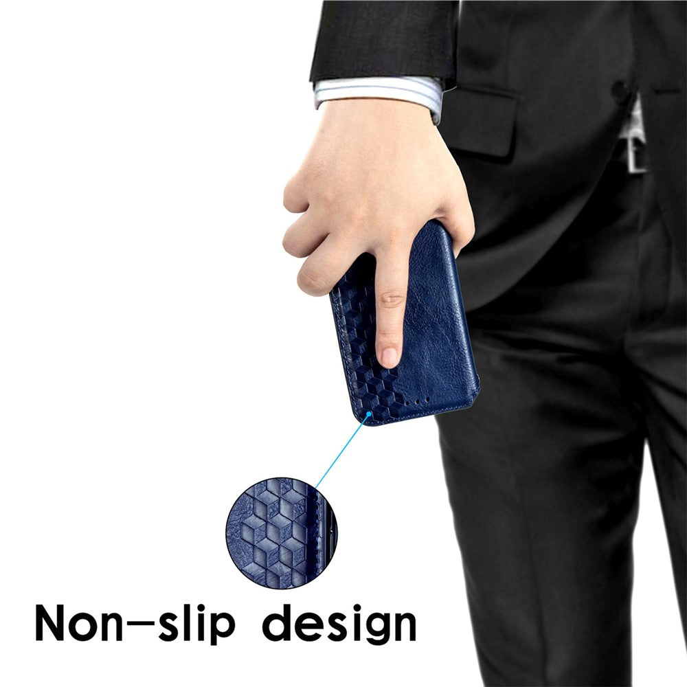 For Xiaomi 17 Max Case Rhombus Imprint PU Leather Wallet Phone Cover
