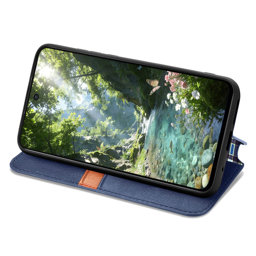 For Xiaomi 17 Max Case Rhombus Imprint PU Leather Wallet Phone Cover