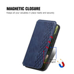 For Xiaomi 17 Max Case Rhombus Imprint PU Leather Wallet Phone Cover