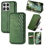 For Xiaomi 17 Max Case Rhombus Imprint PU Leather Wallet Phone Cover