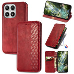 For Xiaomi 17 Max Case Rhombus Imprint PU Leather Wallet Phone Cover