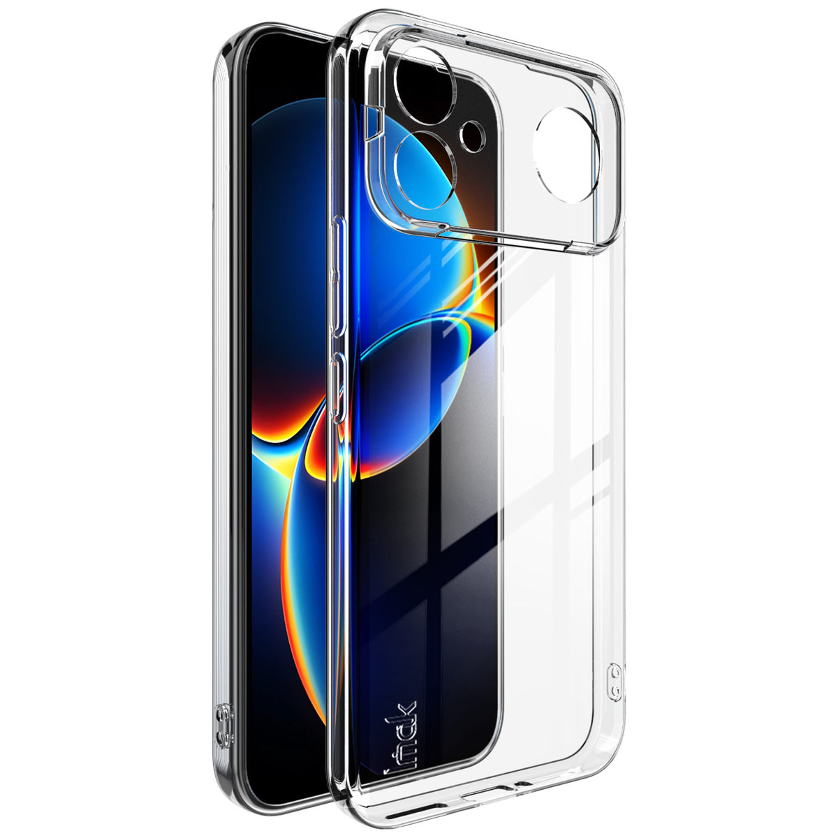 IMAK genomskinligt UX-5-mobilskal i mjukt TPU för Xiaomi Redmi K90 Max 5G / Xiaomi Redmi K90 Ultra 5G - skyddande mobilskal - genomskinligt