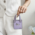 For Samsung Galaxy Z Flip7 5G Case Dachshund Pattern PU Leather + PC Protective Cover with Wrist Strap