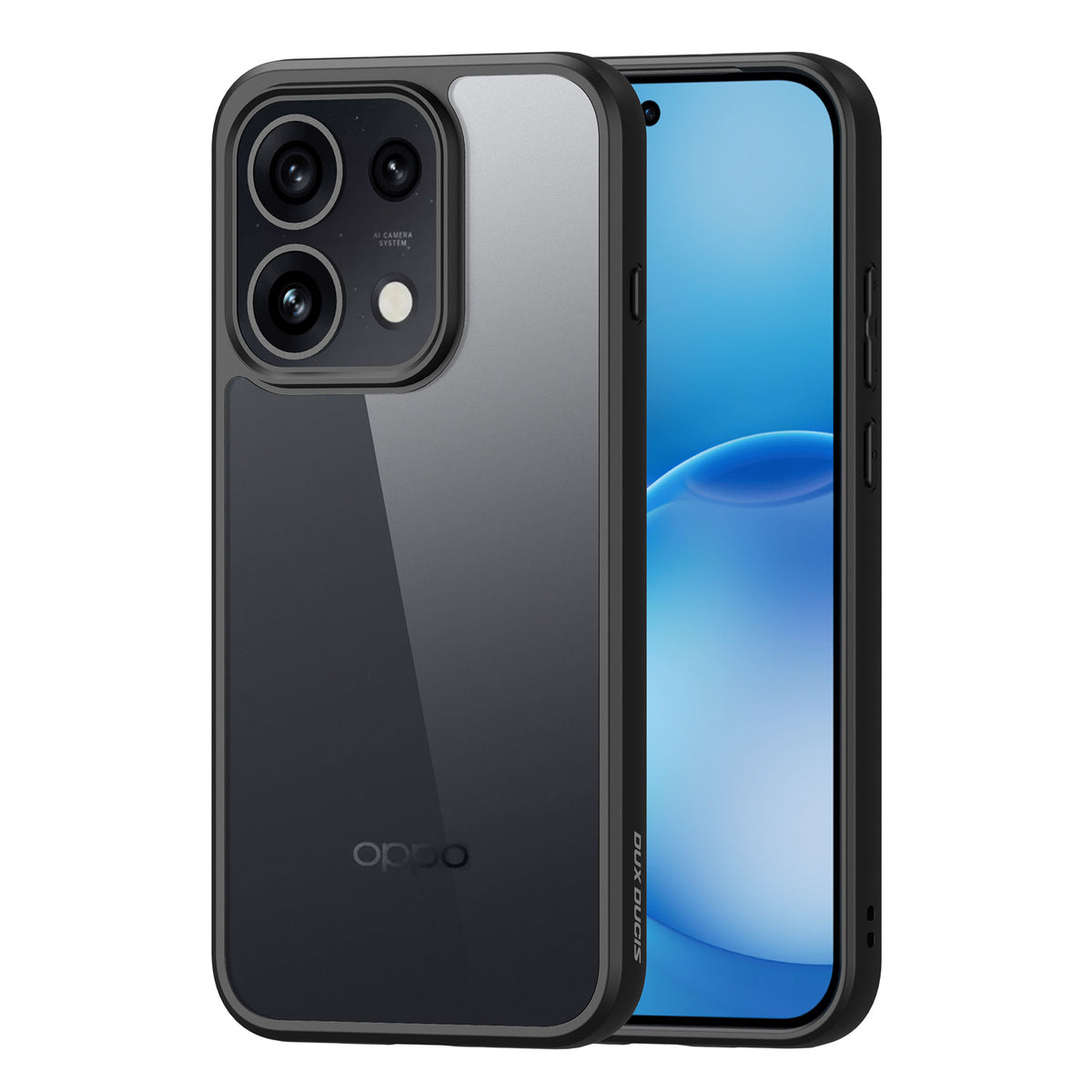 DUX DUCIS for Oppo Reno16 5G (Global) / Oppo Reno16 5G (China) / Oppo Reno16 Pro 5G (Global) Aimo Series PC + TPU Clear Back Phone Cover (REACH Certification)