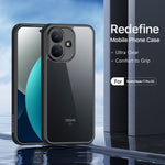 DUX DUCIS til Xiaomi Redmi Note 17 Pro 5G Aimo Series PC + TPU Gennemsigtig bagsidecover (REACH-certificering)