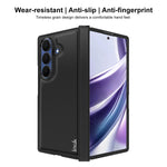 IMAK til Samsung Galaxy Z Fold8 Ultra Ruiyi Series Cover Kulfibertekstur Læder + PC Telefoncover