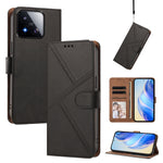 For Xiaomi 17 Max Case Diamond Stitch PU Leather Wallet Flip Phone Cover with Wrist Strap