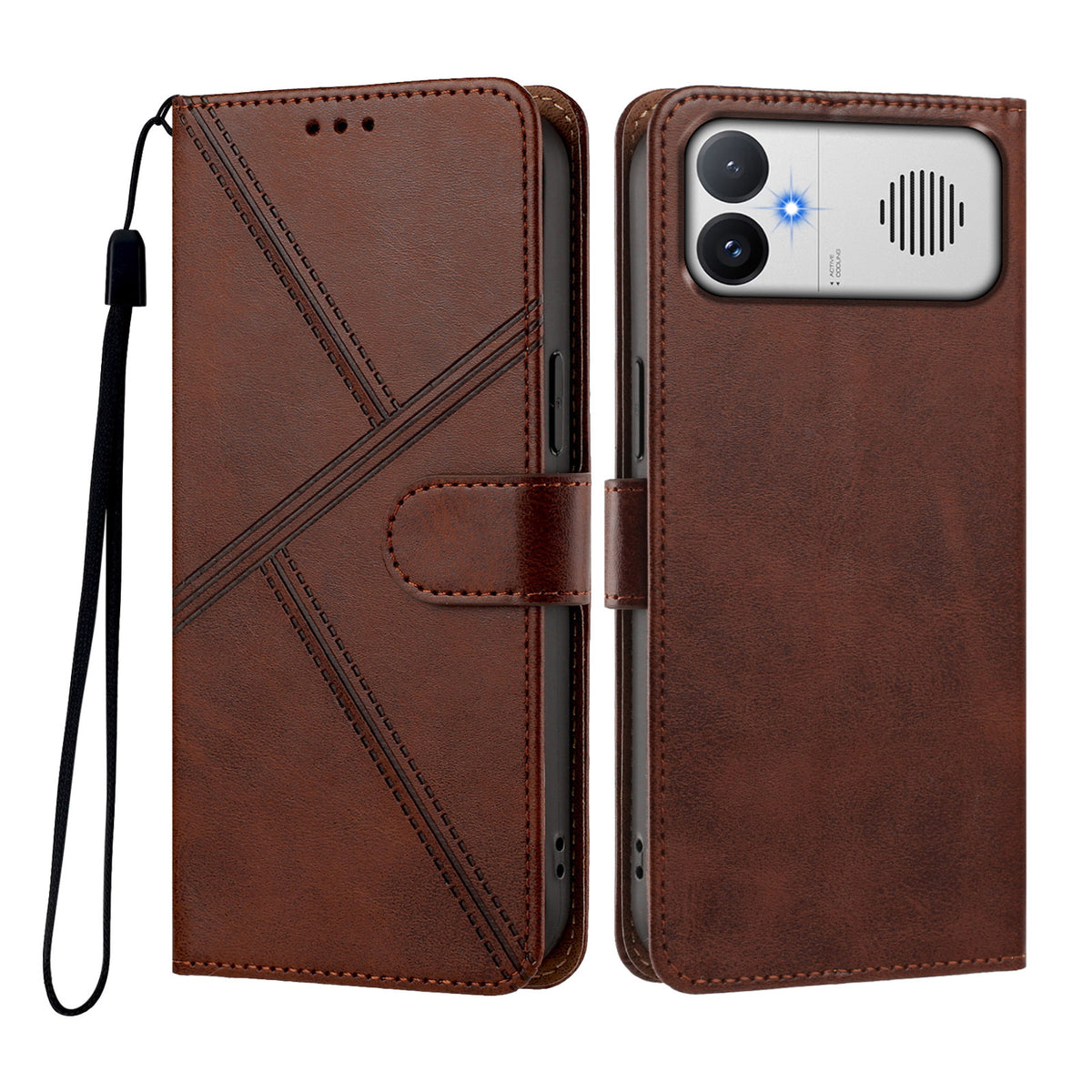 For Xiaomi Redmi K90 Max 5G Case Diamond Stitch PU Leather Wallet Flip Phone Cover with Wrist Strap